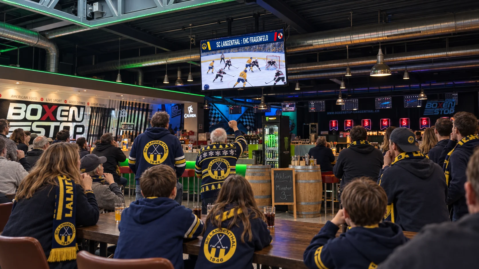Rudelgucken : EHC Frauenfeld – SC Langenthal