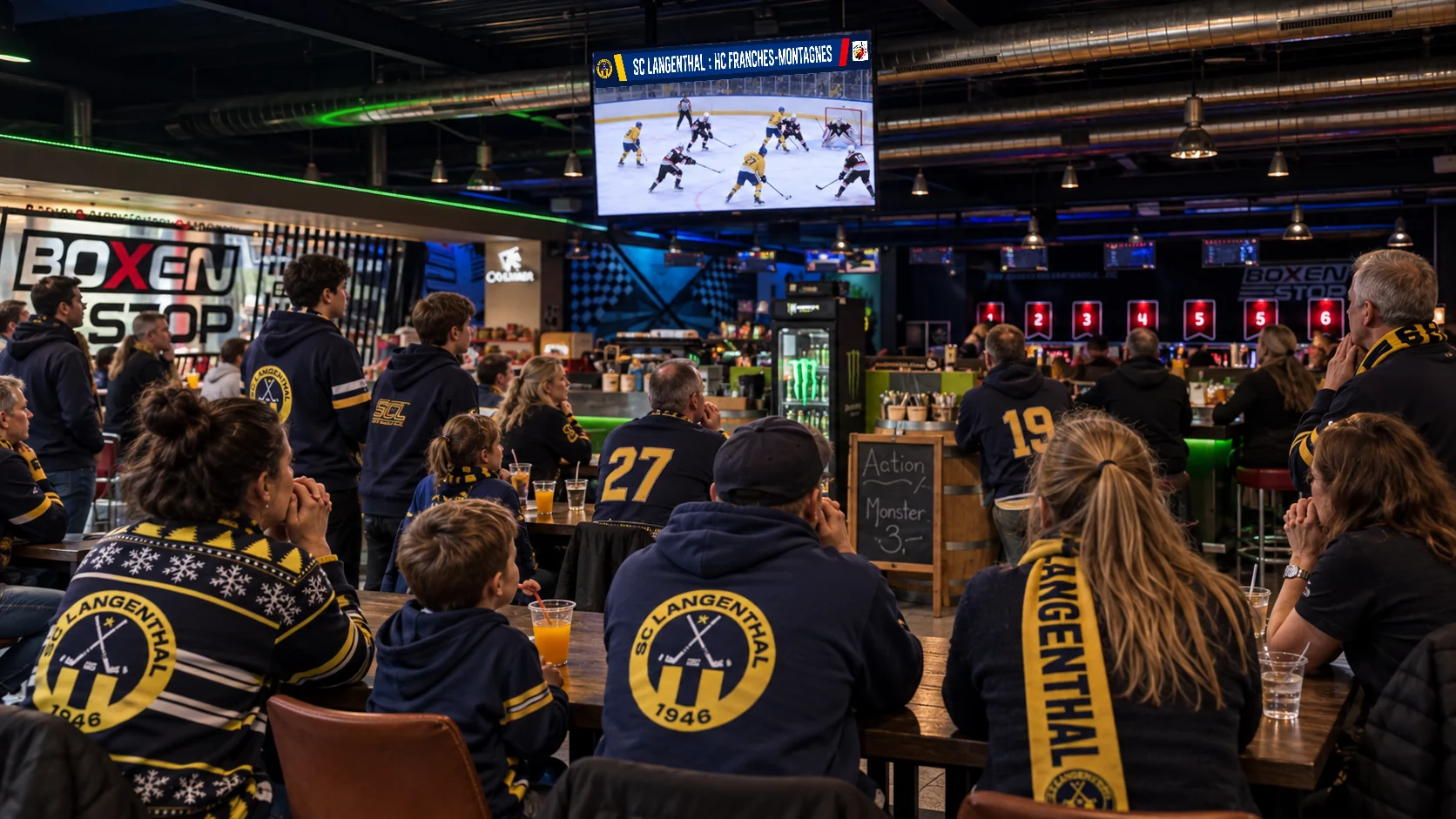 Rudelgucken : HC Franches-Montagnes – SC Langenthal