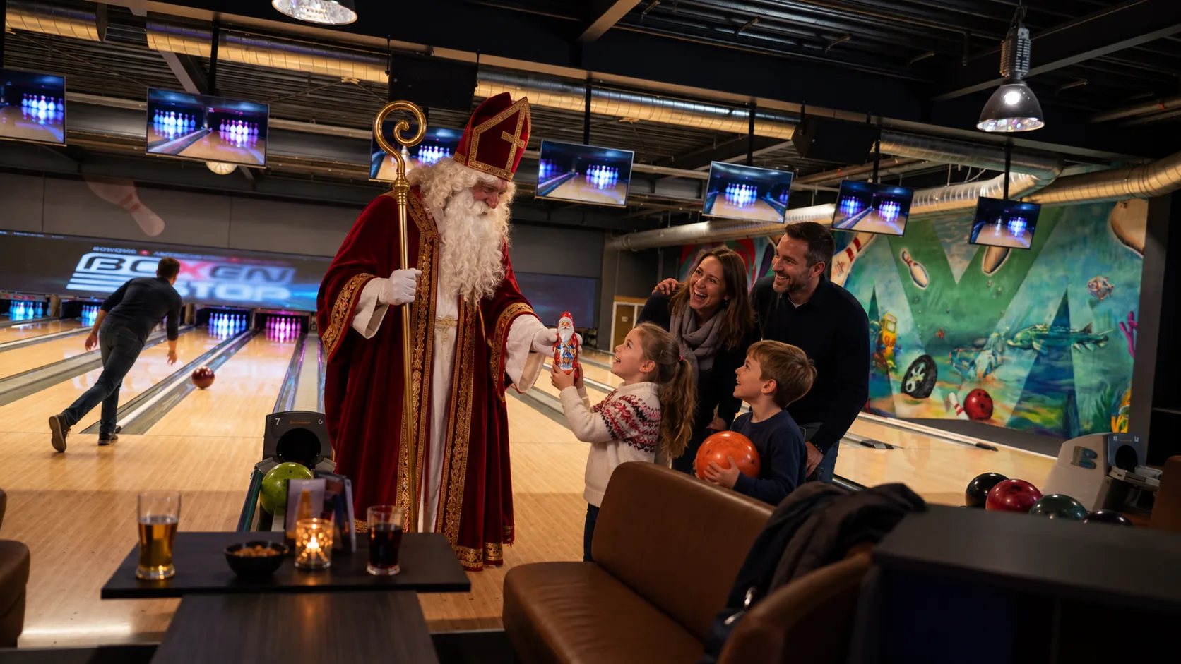 Saint-Nicolas, chocolat et grands cris de joie
